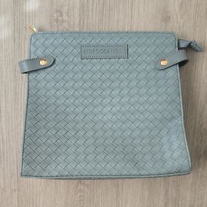 Moroccanoil Slate Woven Clutch